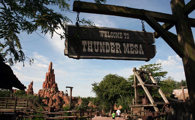 Frontierland, Disneyland Paris