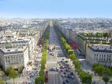 Champs Elysees Triumfbuen