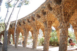 Park Guell gangbro, Barcelona